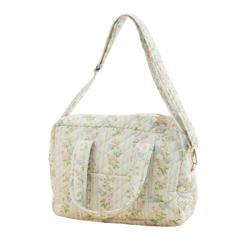 Baby Nursery Bags - حقيبة أمومة أنيقة مبطنة متعددة الوظائف