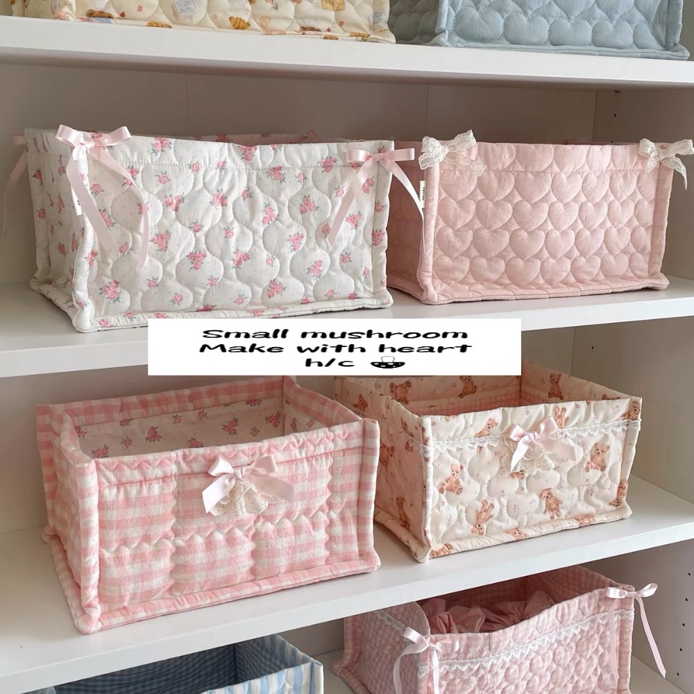 Storage Basket Fabric - سلة تخزين مكتبية لطيفة ذات قيمة