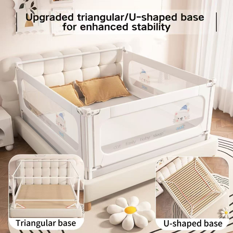 Bed Rail Toddler - طقم سياج سرير للأطفال مكون من