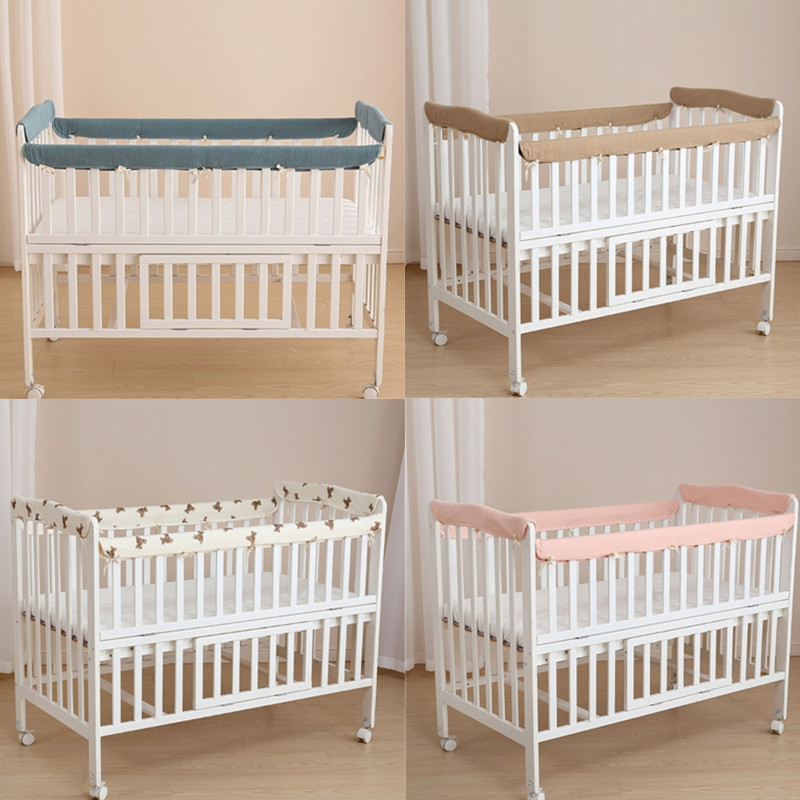 Bed Rail Toddler - 4 قطعة القطن الطفل السرير مصدات