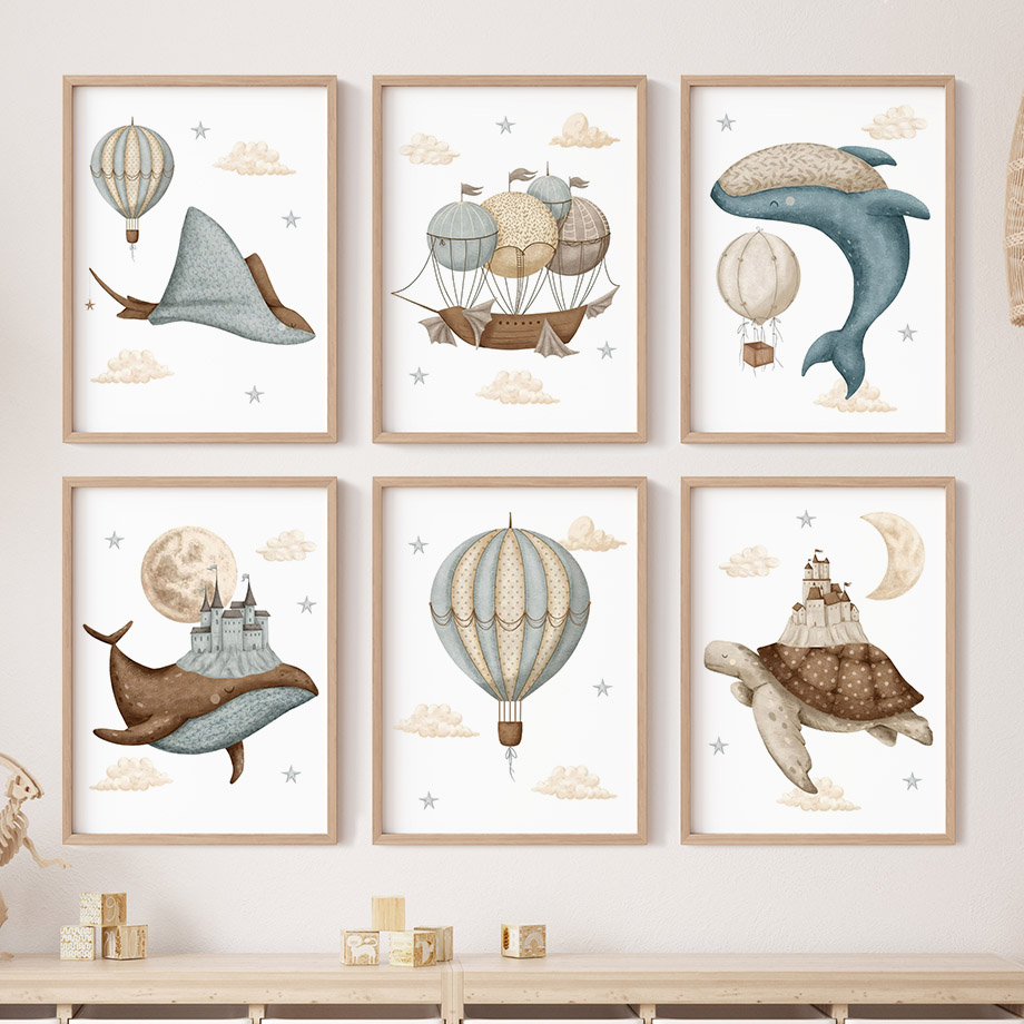 Baby Nursery Home - لوحات فنية جدارية لغرف الأطفال بتصميم