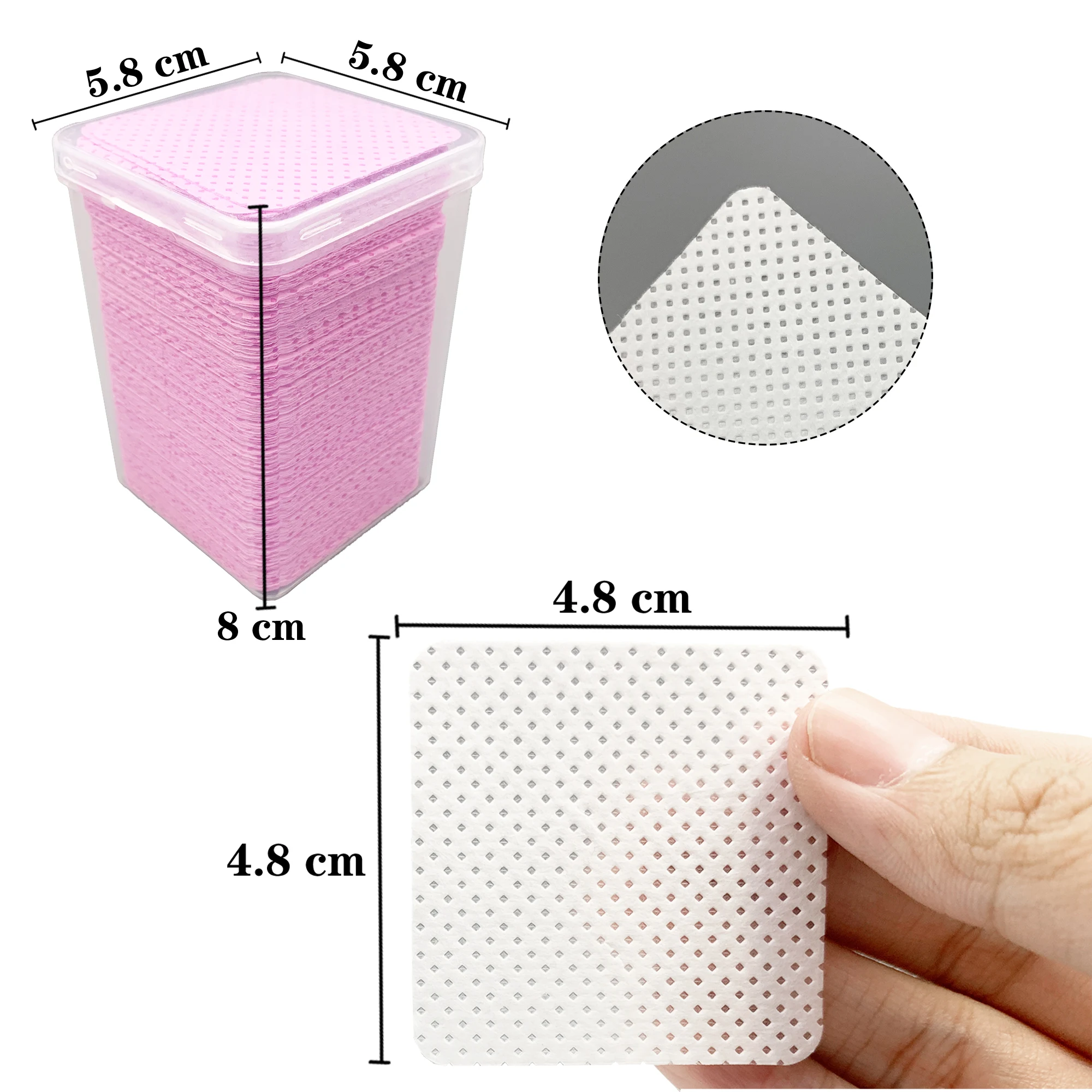 200 قطعة/صندوق خالية من الوبر  - مراجعة Storage Basket Fabric وسعره