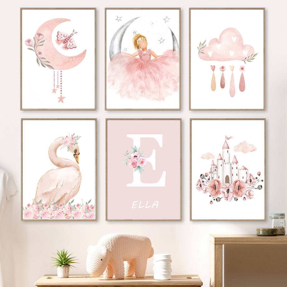 الوردي الملاك فتاة الشمس القمر - مراجعة Baby Nursery Pink وسعره