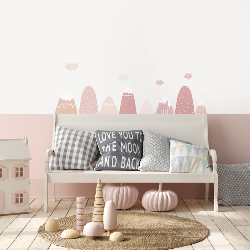 الشمال ديكور المنزل الدافئة با - مراجعة Baby Nursery Pink وسعره
