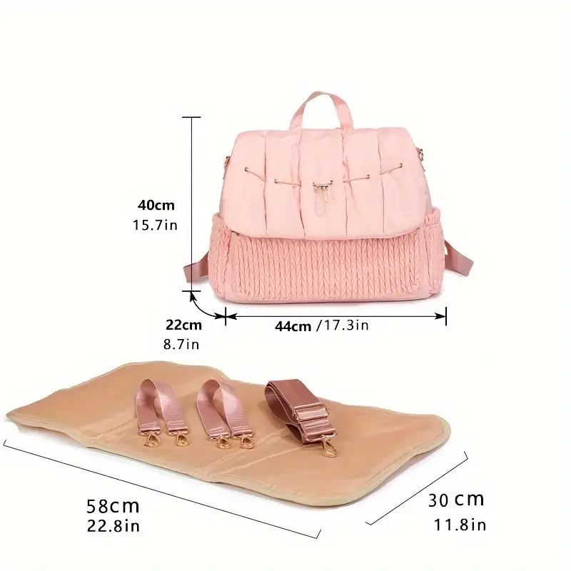 سعة كبيرة حقيبة عربة الأطفال ح - مراجعة Baby Nursery Bags وسعره