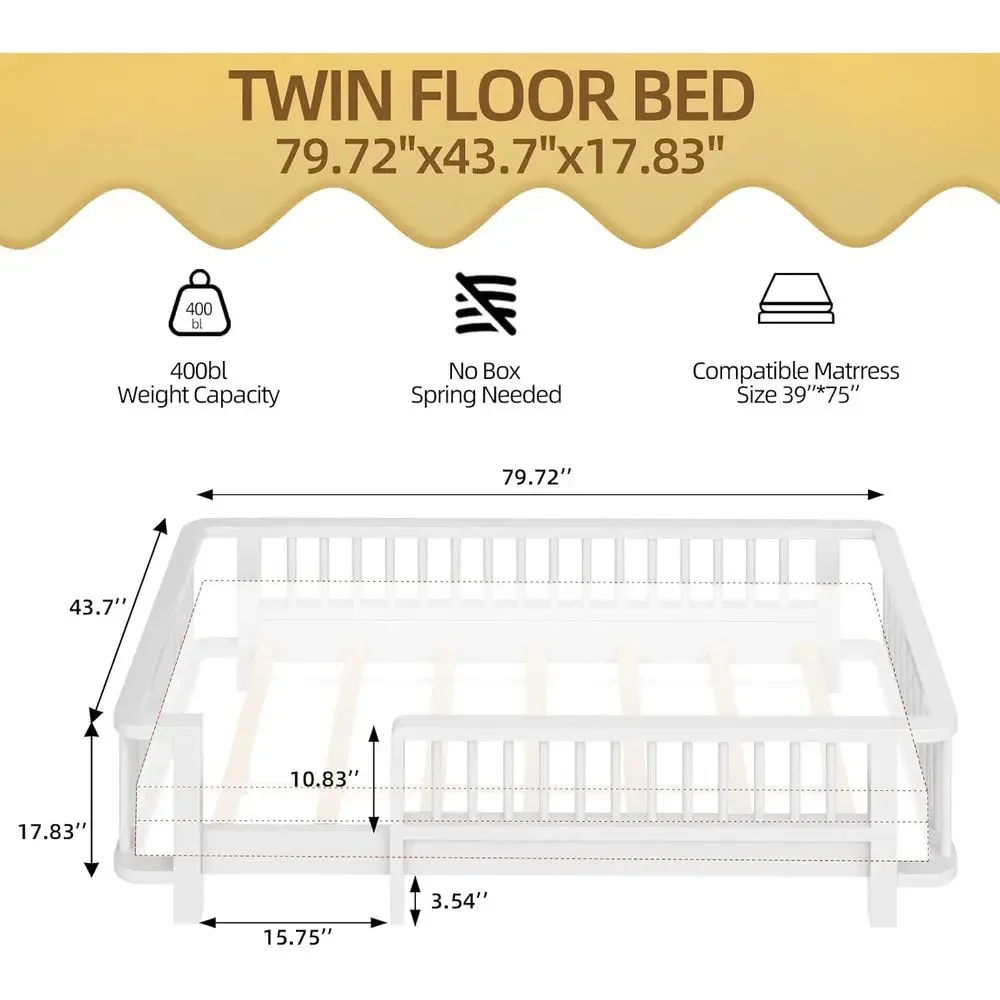 سرير خشبي صلب مزدوج مع حواجز ل - مراجعة Bed Rail Toddler وسعره