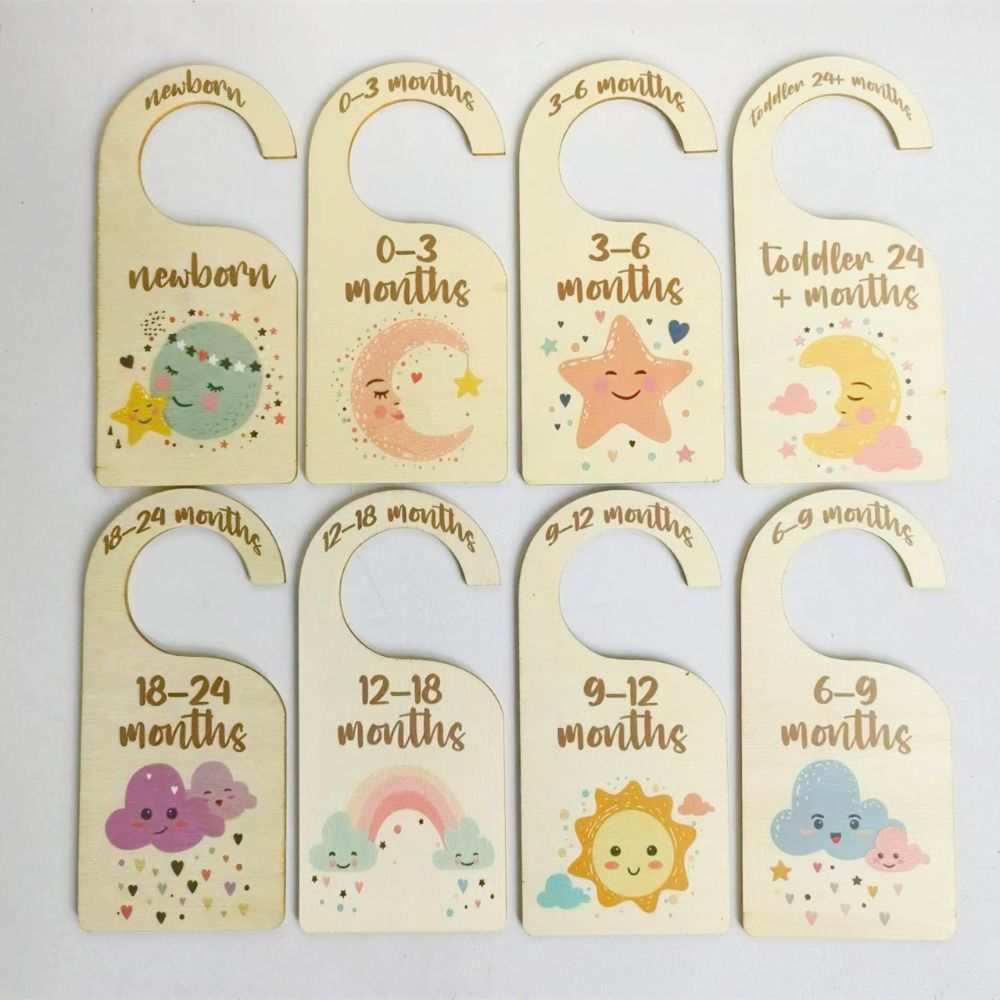 7/8 قطع من فواصل خزانة الأطفال - مراجعة Baby Nursery Labels وسعره