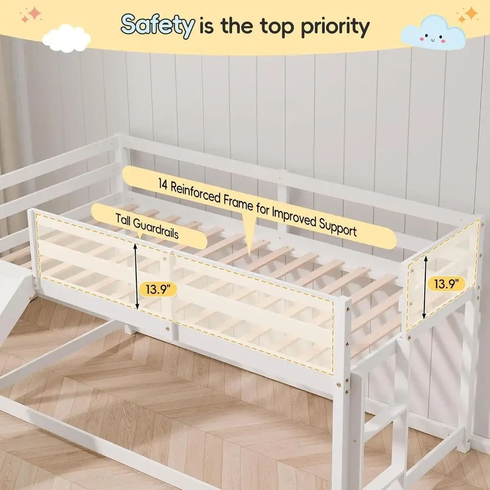 سرير بطابقين للأطفال بحجم توأم - مراجعة Bed Rail Toddler وسعره