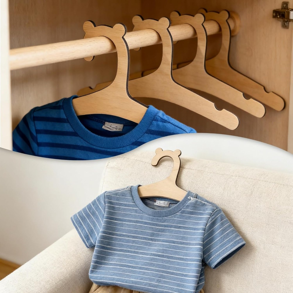 10/20 قطعة من شماعات الملابس ا - مراجعة Baby Nursery Uniform وسعره