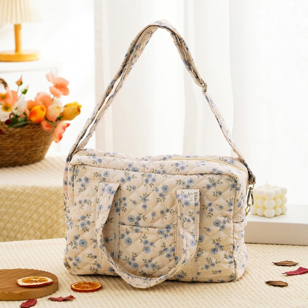 حقيبة أمومة أنيقة مبطنة متعددة - مراجعة Baby Nursery Bags وسعره