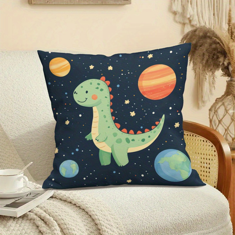 غطاء وسادة بتصميم ديناصور لطيف - مراجعة Baby Nursery Cushion وسعره