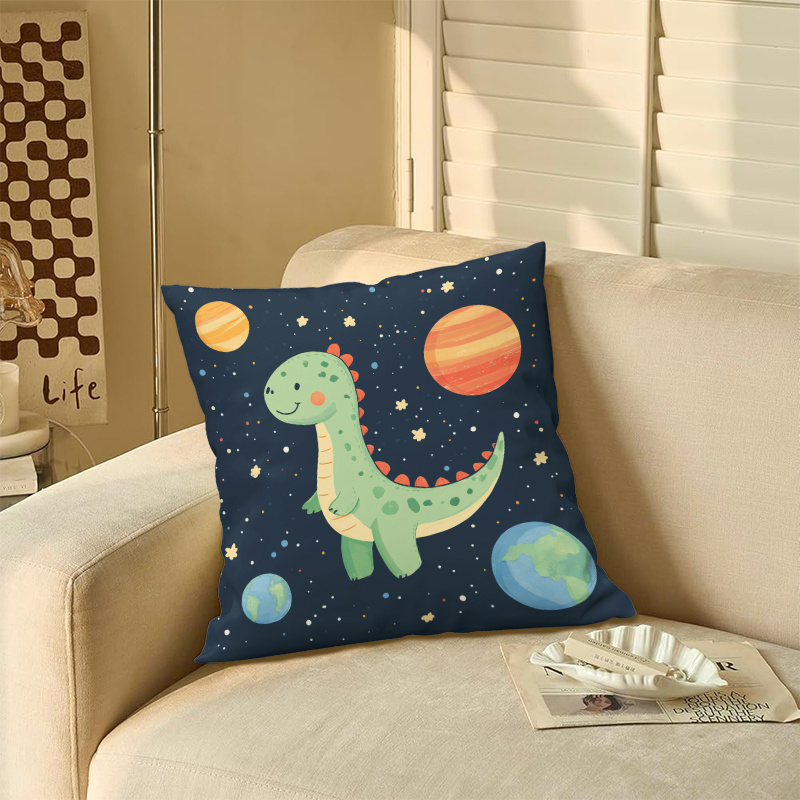 غطاء وسادة بتصميم ديناصور لطيف - مراجعة Baby Nursery Cushion وسعره