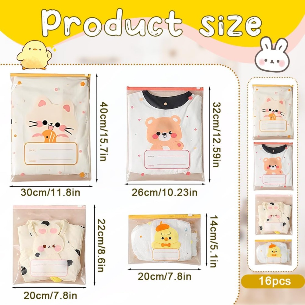 مجموعة من 5 حقائب تخزين ملابس  - مراجعة Baby Nursery Uniform وسعره