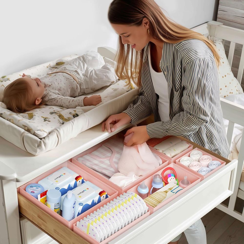 منظم ملابس 20 قطعة - منظمات تخ - مراجعة Baby Nursery Drawers وسعره