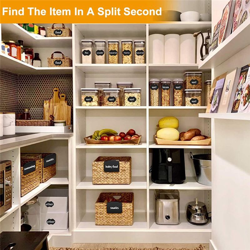 ملصقات سلال ABFS 24 قطعة، ملصق - مراجعة Storage Basket Fabric وسعره