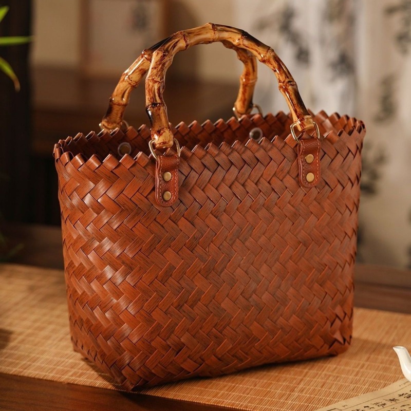حقيبة يدوية الصنع بالكامل، حقي - مراجعة Storage Basket Fabric وسعره