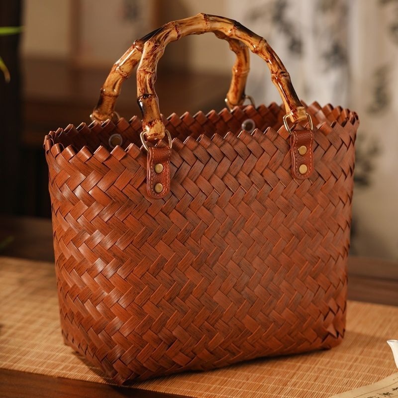 حقيبة يدوية الصنع بالكامل، حقي - مراجعة Storage Basket Fabric وسعره