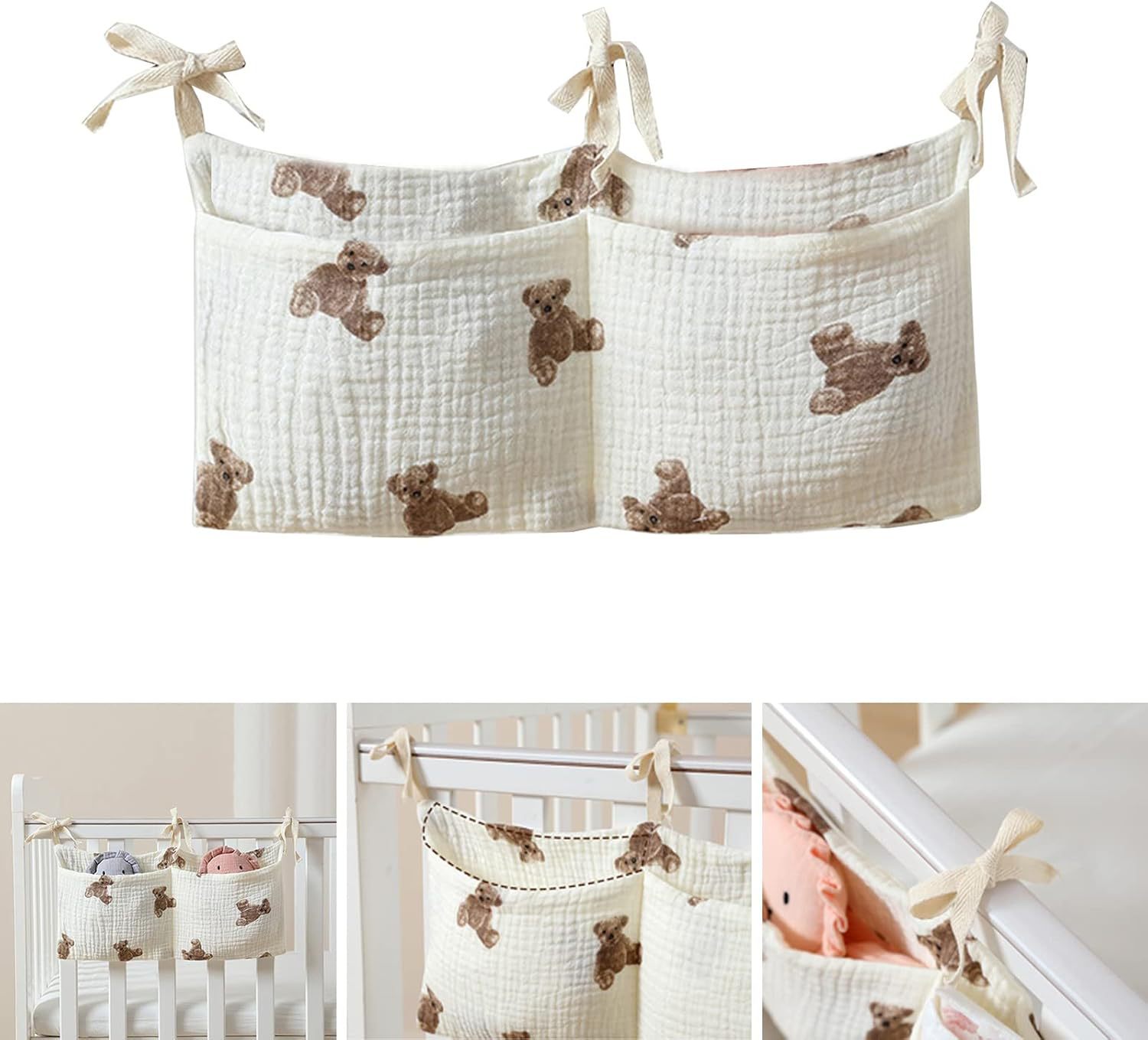 سرير الطفل المنظم المهد العلبة - مراجعة Baby Nursery Bags وسعره