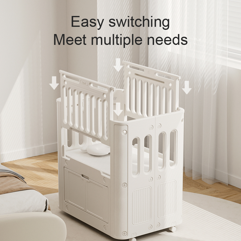 محطة تغيير حفاضات الأطفال المت - مراجعة Baby Nursery Crib وسعره