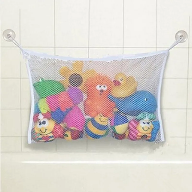 حقيبة حمام شبكية للأطفال، سلة  - مراجعة Storage Basket Fabric وسعره