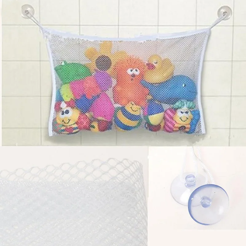 حقيبة حمام شبكية للأطفال، سلة  - مراجعة Storage Basket Fabric وسعره