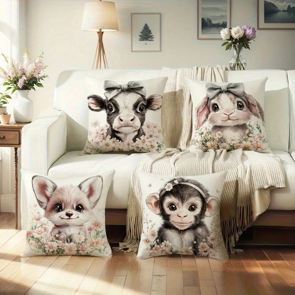 أغطية وسائد لطيفة بتصميم حيوان - مراجعة Baby Nursery Cushion وسعره