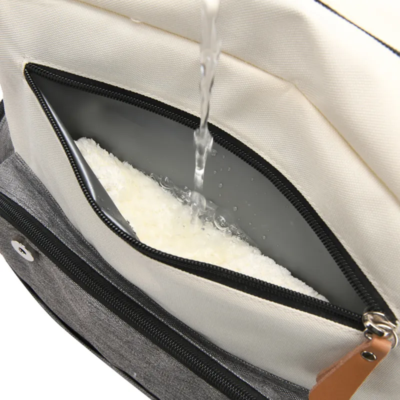 حقيبة ظهر مضادة للماء متعددة ا - مراجعة Baby Bag Nursery وسعره