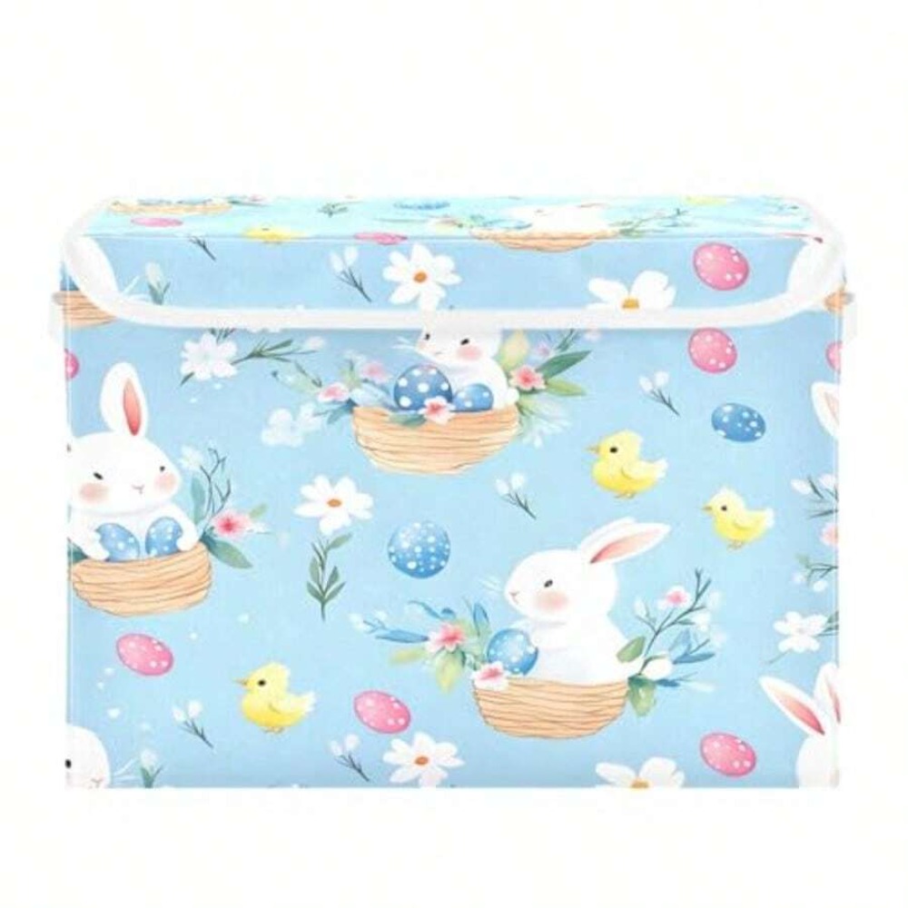 صناديق تخزين بنمط بيضة أرنب عي - مراجعة Storage Basket Fabric وسعره
