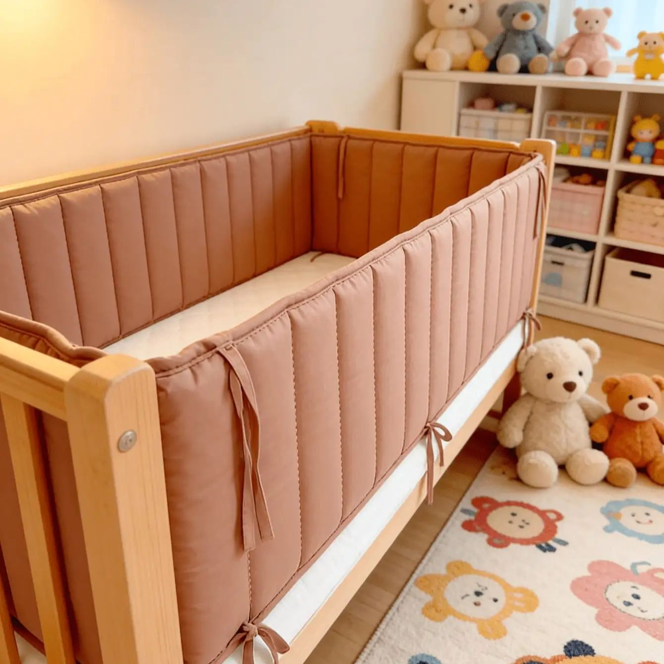 واقيات سرير الأطفال، حاجز ناعم - مراجعة Bed Rail Toddler وسعره