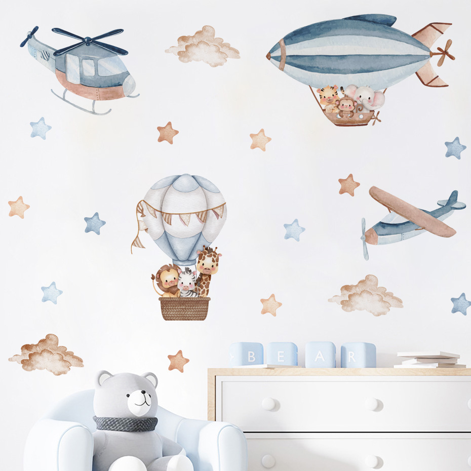 ملصقات حائط على شكل حيوانات بأ - مراجعة Baby Nursery Labels وسعره