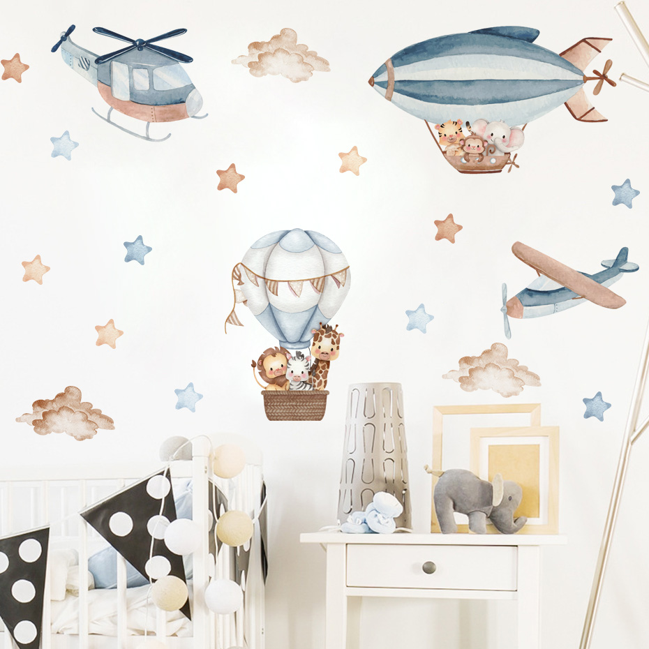 ملصقات حائط على شكل حيوانات بأ - مراجعة Baby Nursery Labels وسعره