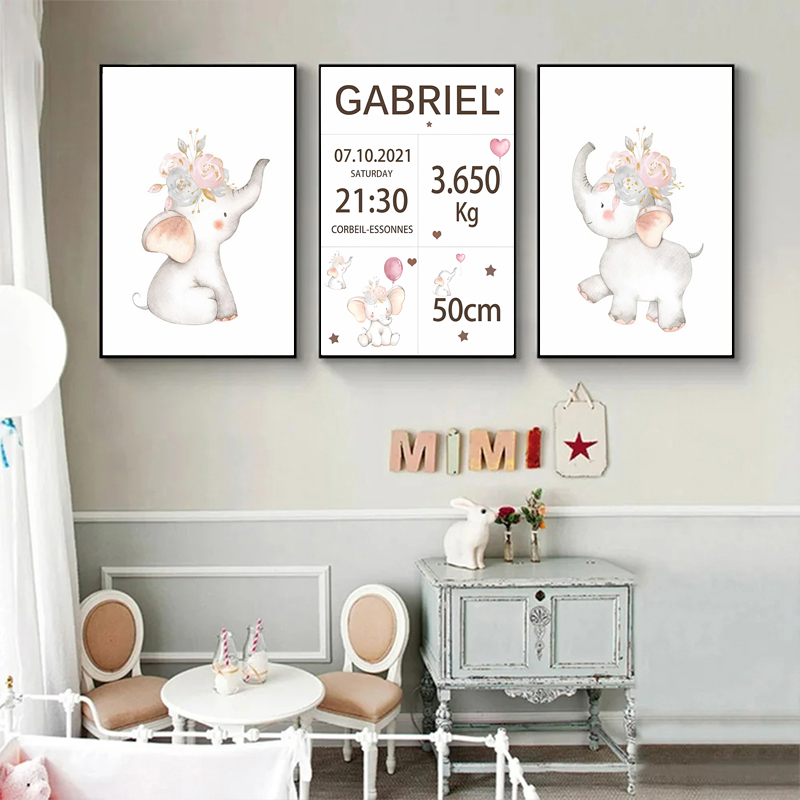 الوردي الطفل مخصص اسم تاريخ ال - مراجعة Baby Nursery Pink وسعره