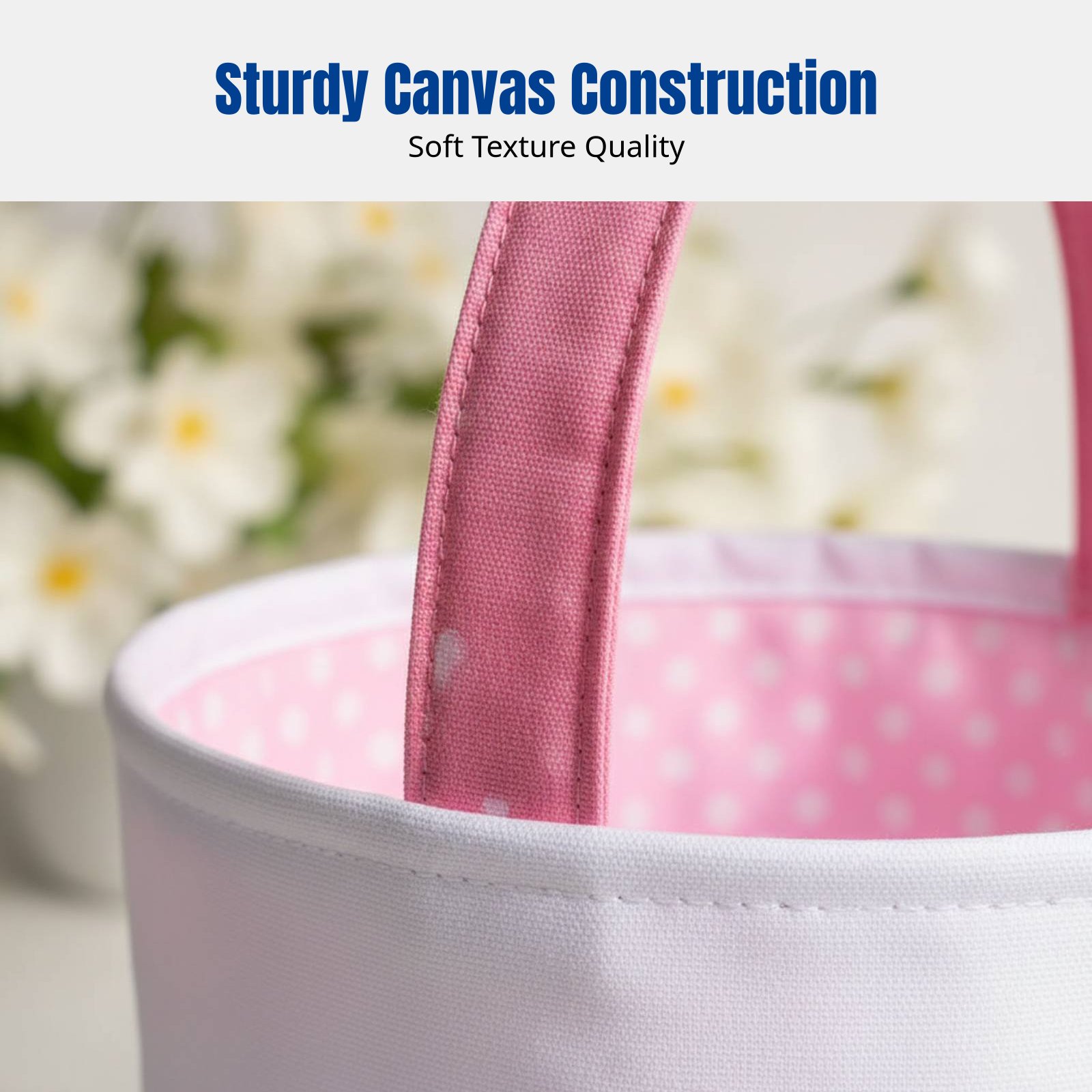 سلة عيد الفصح من القماش القابل - مراجعة Storage Basket Fabric وسعره