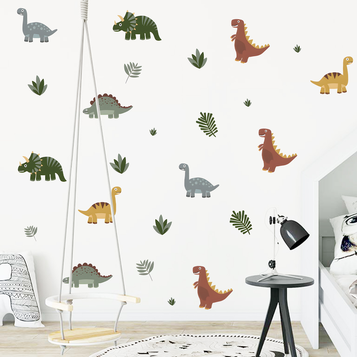 ملصقات حائط على شكل حيوانات عل - مراجعة Wall Decal Nursery وسعره