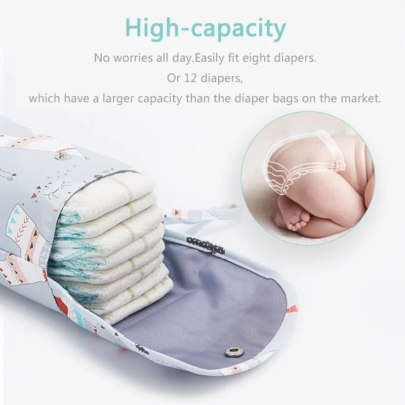 حقيبة منظم حفاضات الأطفال قابل - مراجعة Baby Nursery Bags وسعره