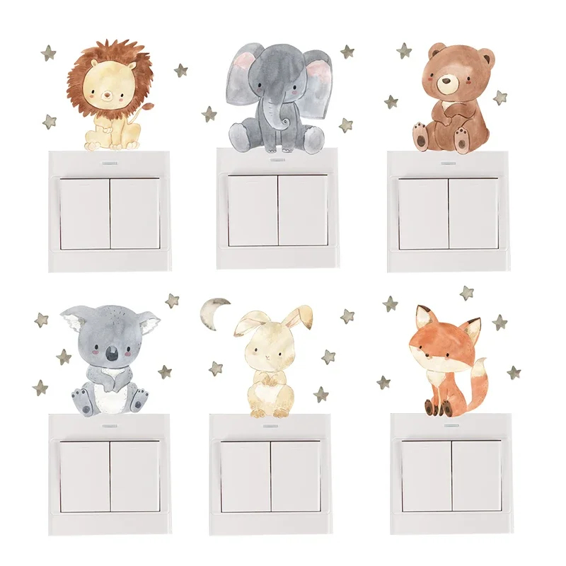 ملصقات جدارية على شكل حيوانات  - مراجعة Wall Decal Nursery وسعره