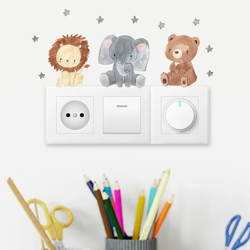ملصقات جدارية على شكل حيوانات  - مراجعة Wall Decal Nursery وسعره