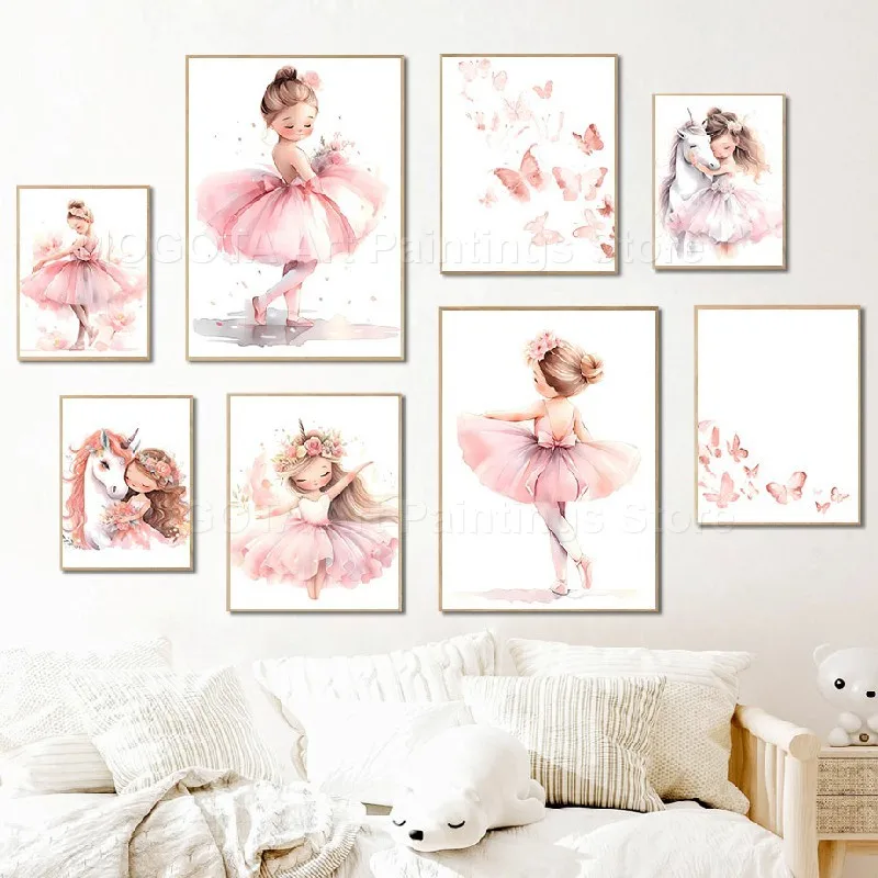 قطعة واحدة - لوحة فنية على قما - مراجعة Baby Nursery Pink وسعره