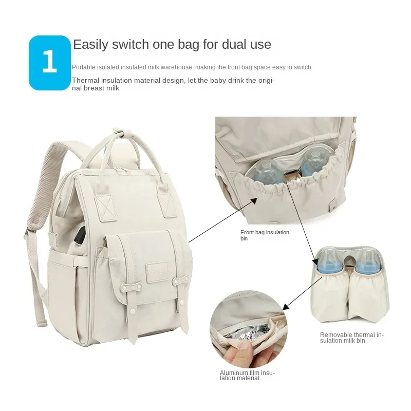 مقاوم للماء حقيبة حفاضات الطفل - مراجعة Baby Bag Nursery وسعره